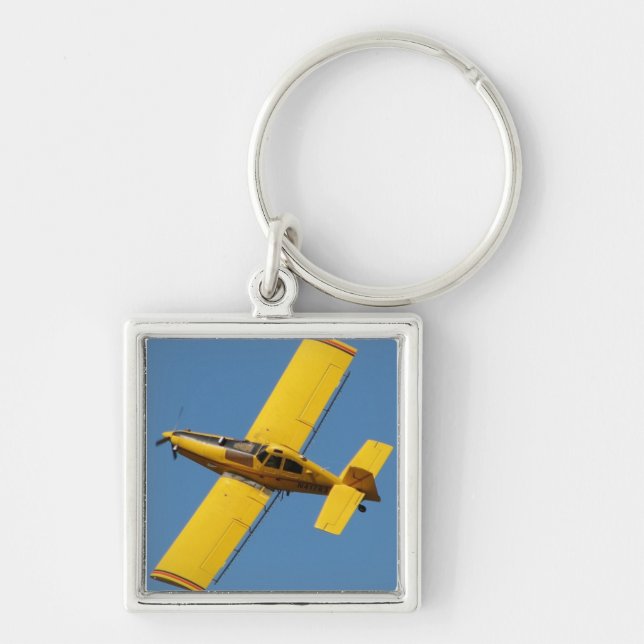crop duster keychain (Front)