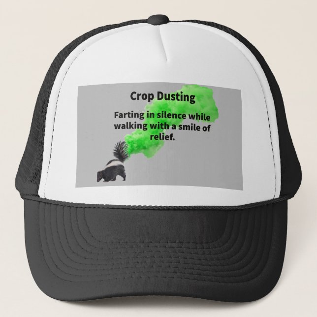 crop dusting definition hat (Front)