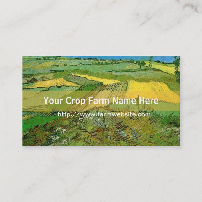 Crop farm business card (Front)