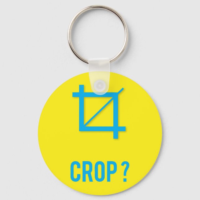 CROP ? KEYCHAIN (Front)
