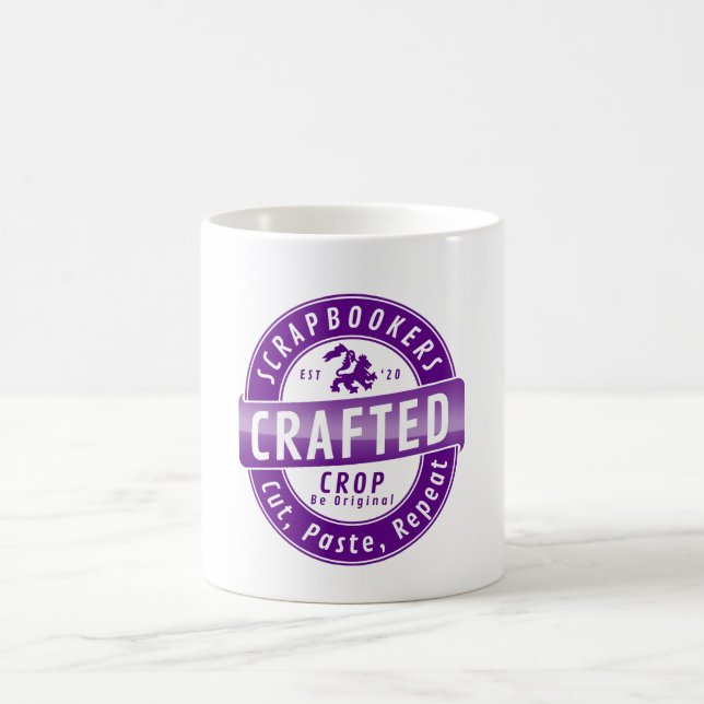 Cropper Scrapbook Coffee Mug (Center)