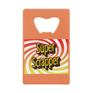 Cropper Scrapbook Crafter Credit Card Bottle Opener