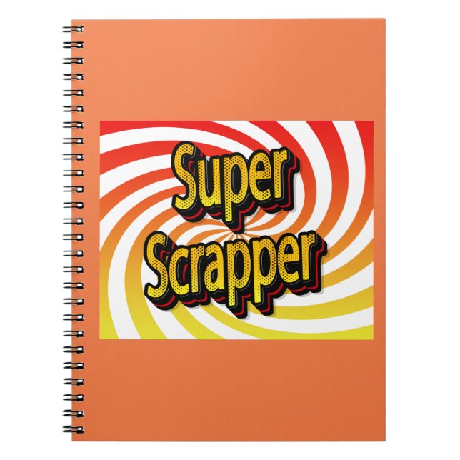 Cropper Scrapbook Crafter Notebook (Front)