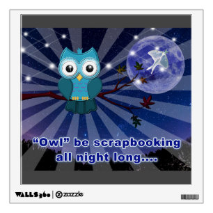 Cropper Scrapbook Crafter Wall Decal