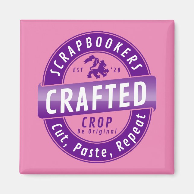 Cropper Scrapbook Magnet (Front)