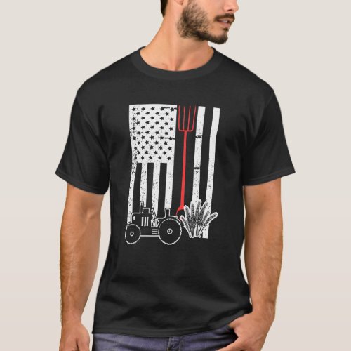 Crops Feeding Farming Farmer Cow Goat T-Shirt