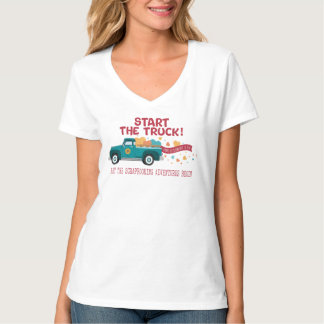 CROPTOBERFEST 2024 T-shirt - Start the Truck red