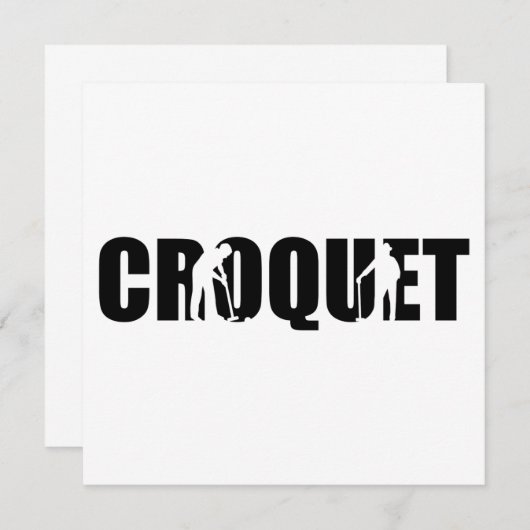 Croquet (Front/Back)