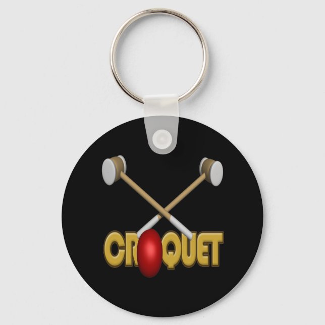 Croquet 3 keychain (Front)