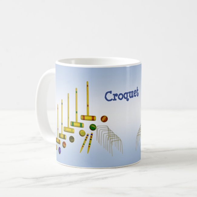 Croquet Blue Mug