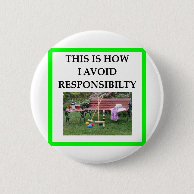 CROQUET BUTTON (Front)