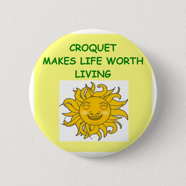 croquet button (Front)