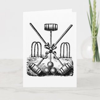 Croquet Card