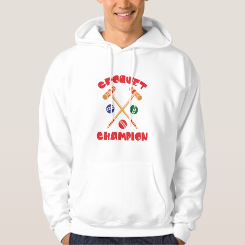 Croquet Champion Hoodie