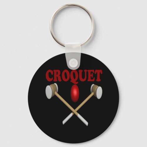 Croquet Keychain