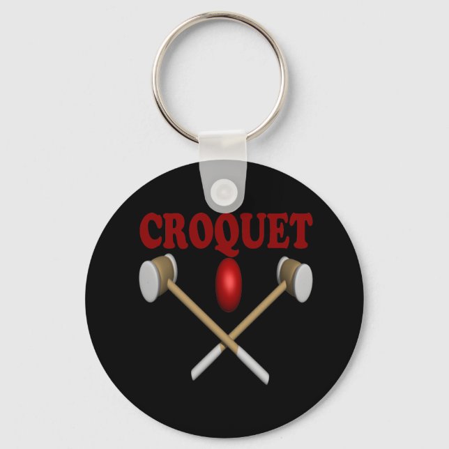Croquet Keychain (Front)