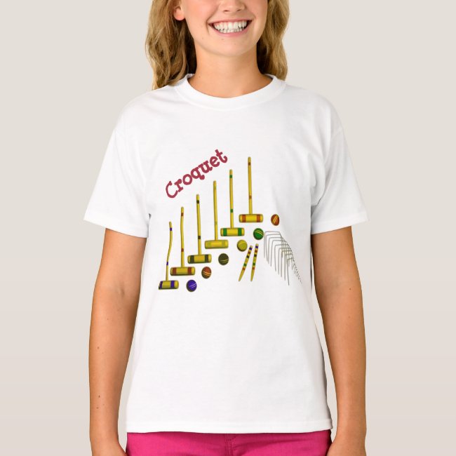 Croquet KidsT-Shirt