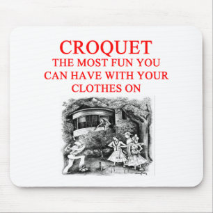 CROQUET MOUSE PAD