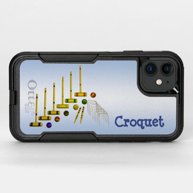 Croquet OtterBox iPhone 11 Case