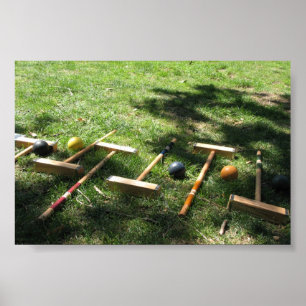 Croquet Poster