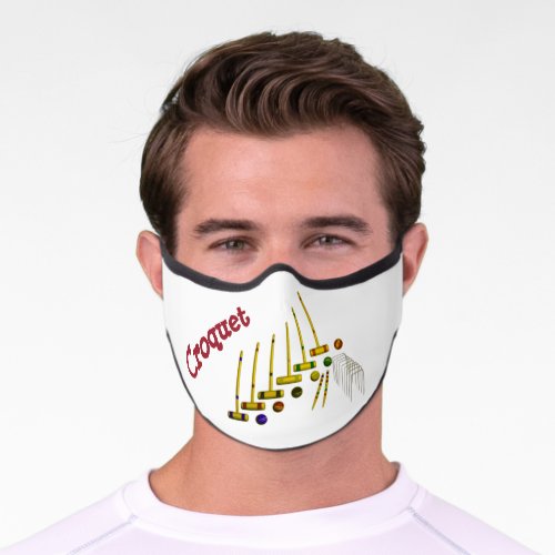 Croquet Premium Face Mask