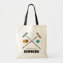 Croquet Set, Lawn Games Personalized Tote Bag