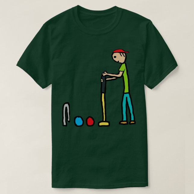 Croquet T-Shirt (Design Front)