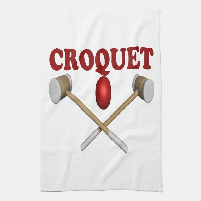 Croquet Towel (Vertical)