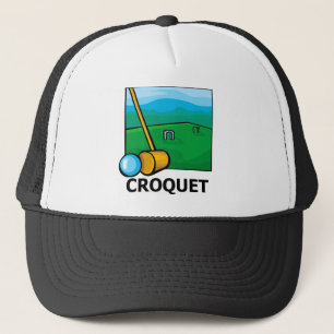 Croquet Trucker Hat