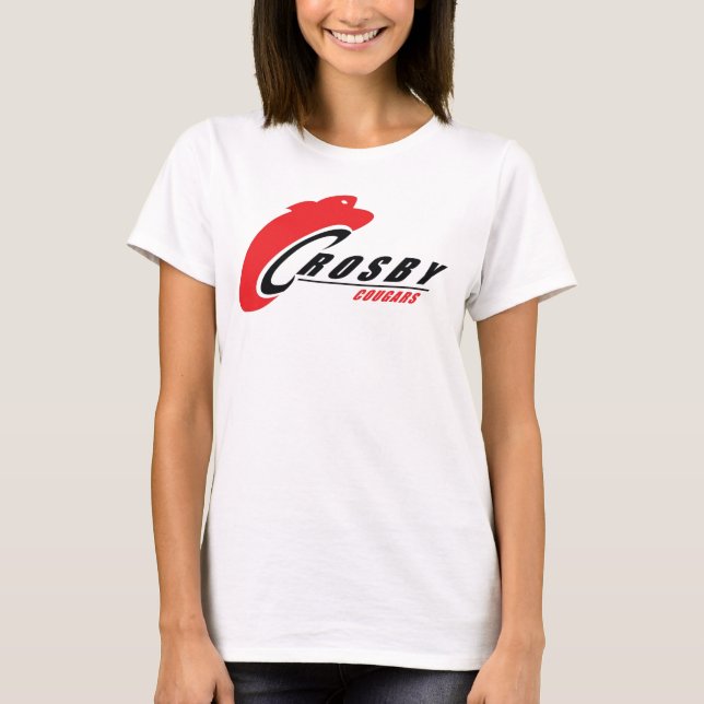 Crosby Cougars T-Shirt (Front)