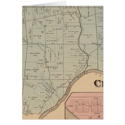 Crosby, Ohio Cards (Front)