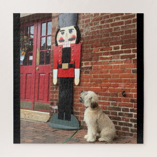 Crosby  The Nutcracker _ Soft Coated Wheaten Jigsaw Puzzle