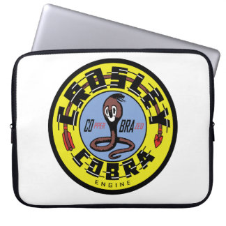 Crosley COBRA engine vintage sign reproduction Laptop Sleeve