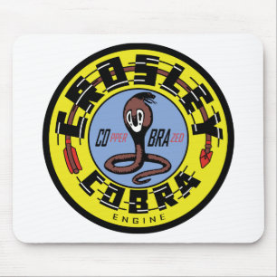 Crosley Cobra Engine vintage sign reproduction Mouse Pad