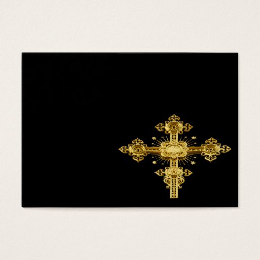 Customizable Cross Business Card Templates