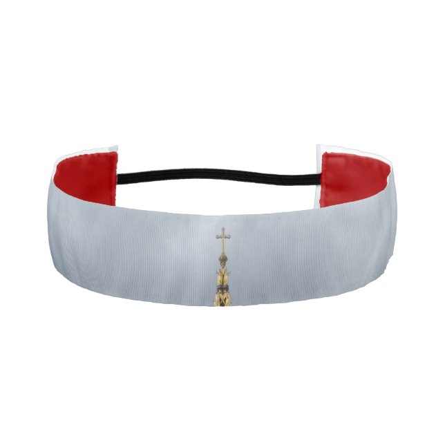 Cross 1-1/2" Non-Slip Headband (Front)
