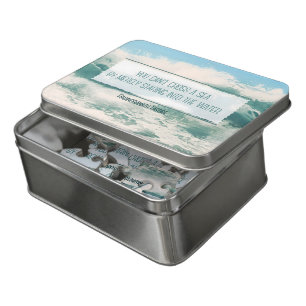 "Cross a sea" Inspirational Quote Jigsaw Puzzle