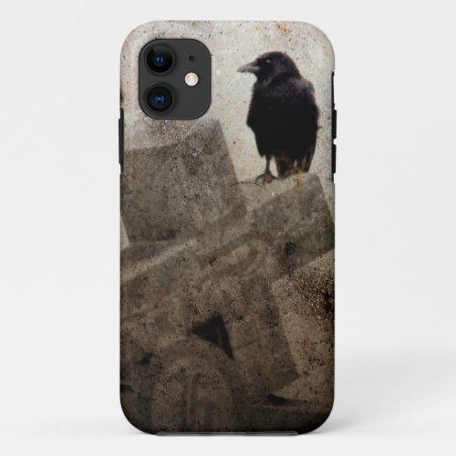 Cross And A Crow iPhone 11 Case
