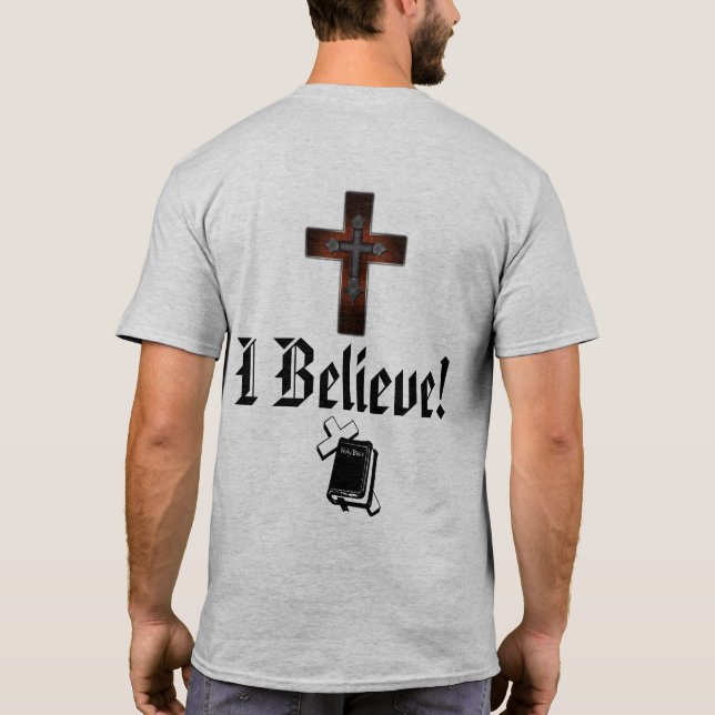 Cross and Bible T-Shirt (Back)