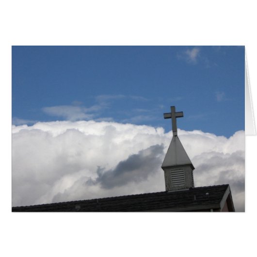 cross and clouds cards (Front Horizontal)