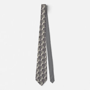 Cross and Crown Christian symbol  Neck Tie