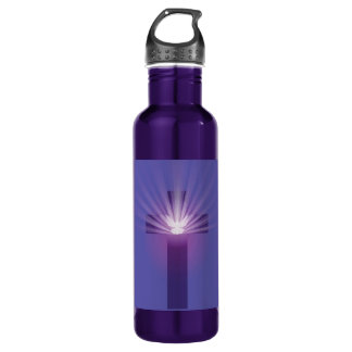 Cross And Dove Stainless Steel Water Bottle