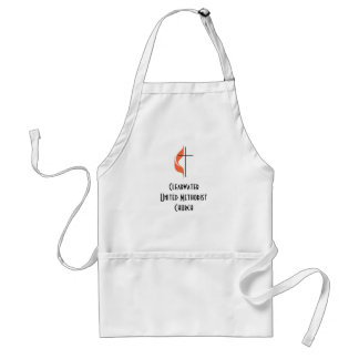 Cross and flame, ClearwaterUnited MethodistChurch Adult Apron