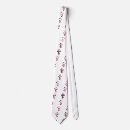 Cross And Holy Spirit / Holy Ghost Neck Tie