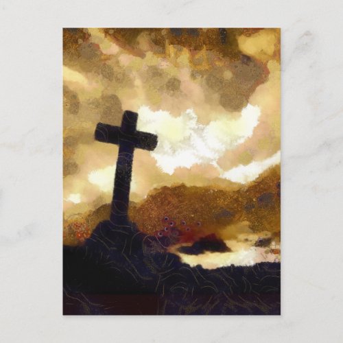 Cross and Sky Postcard