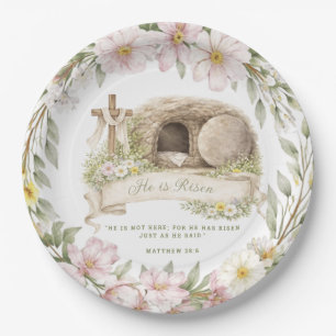 Cross and Tomb   Resurrection Day  Paper Plates