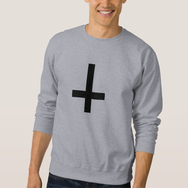 Cross antichrist sweatshirt (Front)