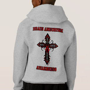 Cross/Awareness...Brain Aneurysm Hoodie