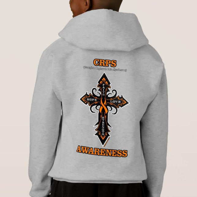 Cross/Awareness...CRPS Hoodie (Back)