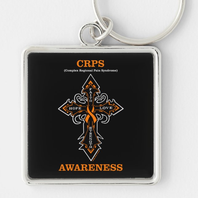 Cross/Awareness...CRPS Keychain (Front)